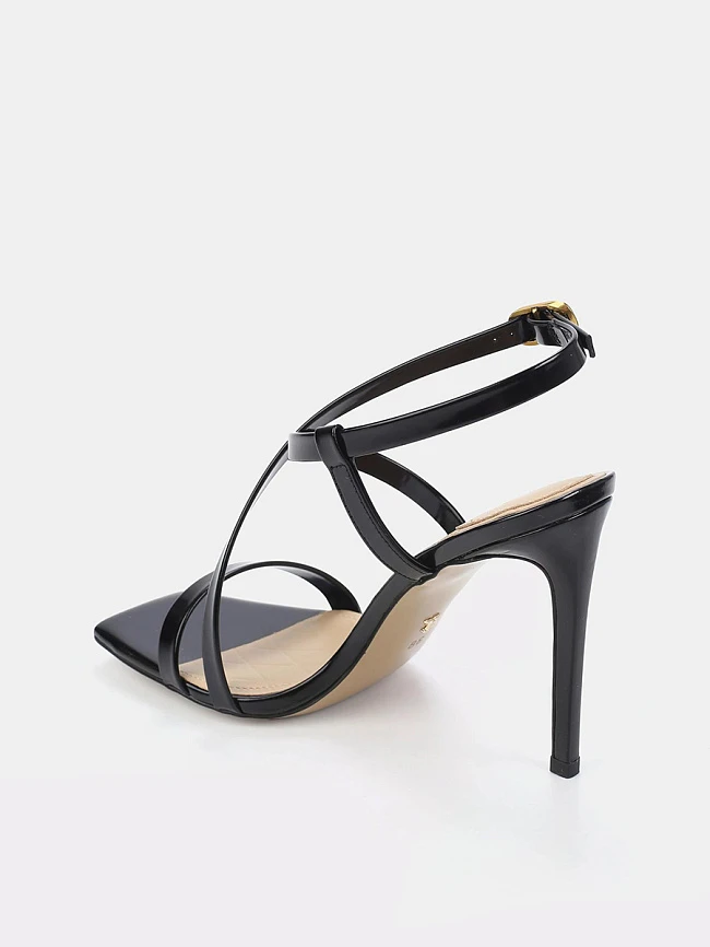 Босоножки женские летние, цвет черный, натуральная кожа 1494106 | 3