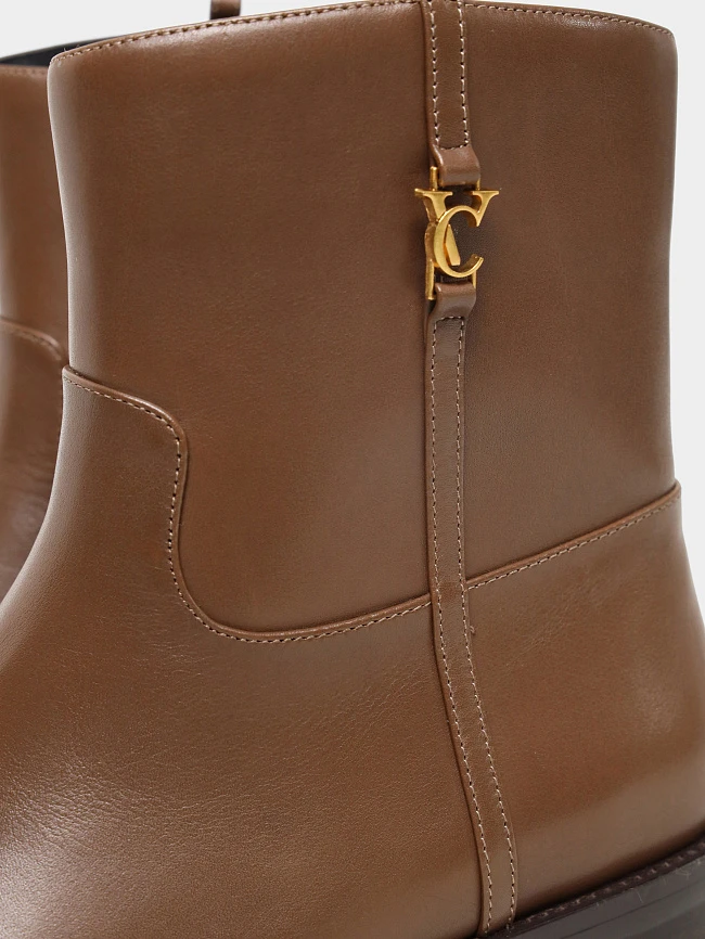 Полусапоги женские демисезонные, цвет мокко, натуральная кожа 1494502 | 6