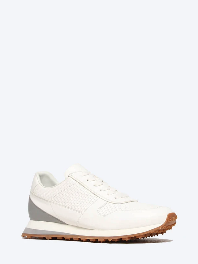 Кроссовки мужские демисезонные, цвет белый, натуральная кожа M1782351 | 1