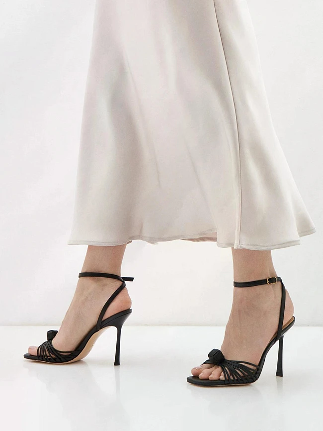 Босоножки женские летние, цвет черный, натуральная кожа/искусственная кожа 1494326 | 6