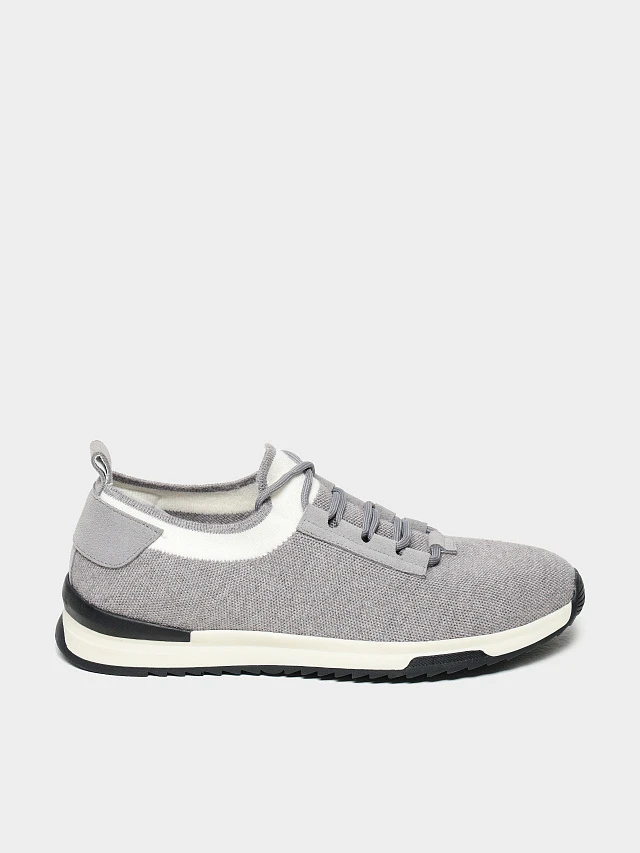 Кроссовки мужские летние, цвет серый, текстиль M02VC105 | 1