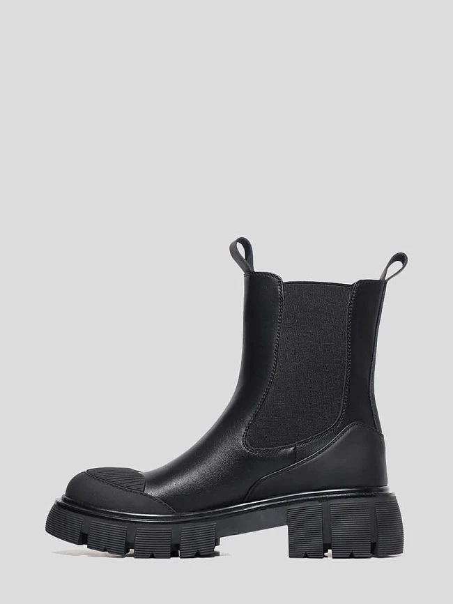 Ботинки женские демисезонные, цвет черный, искусственная кожа/натуральная кожа и полимерные материалы 1847725 | 3