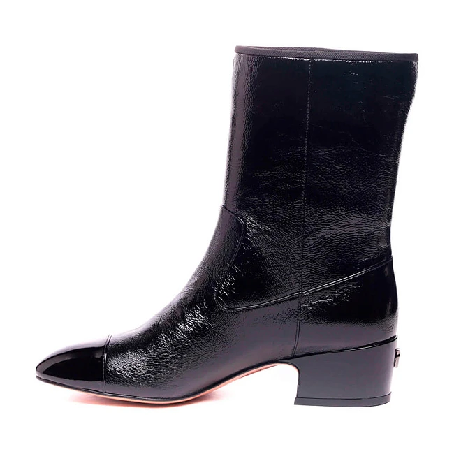 Туфли женские всесезонные, цвет черный, натуральная кожа 1491455P3 | 2