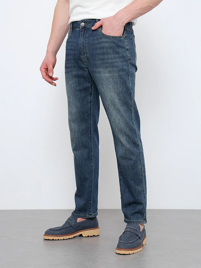 Джинсы мужские всесезонные MLN001-10 | 1