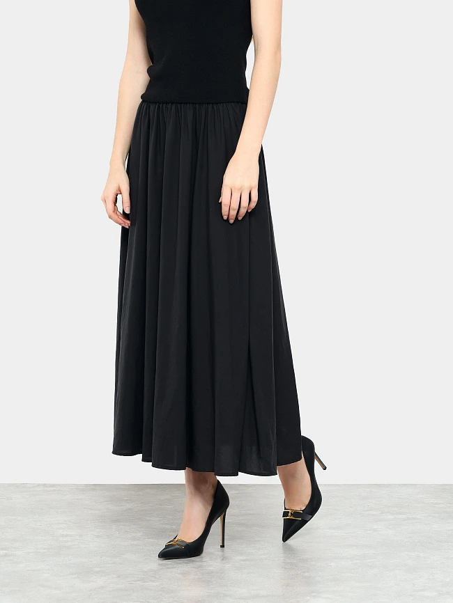 Туфли женские всесезонные, цвет черный, натуральная кожа 1494433 | 9