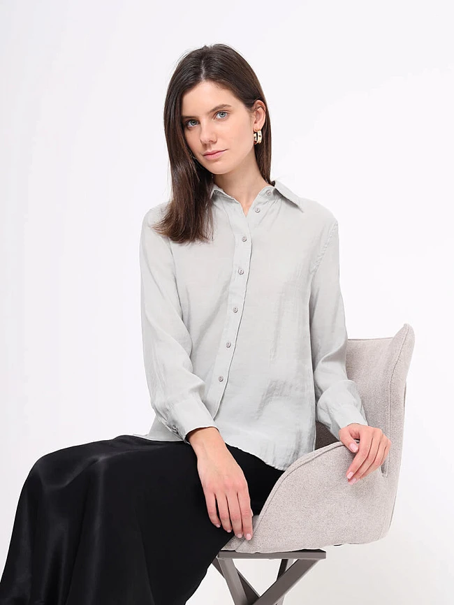 Рубашка женская осень-зима EF08-0015-07 | 7