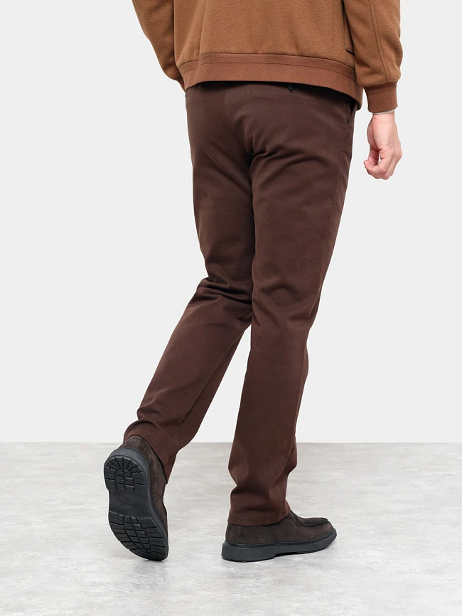 Ботинки мужские демисезонные, цвет коричневый, натуральный спилок M801040 | 7