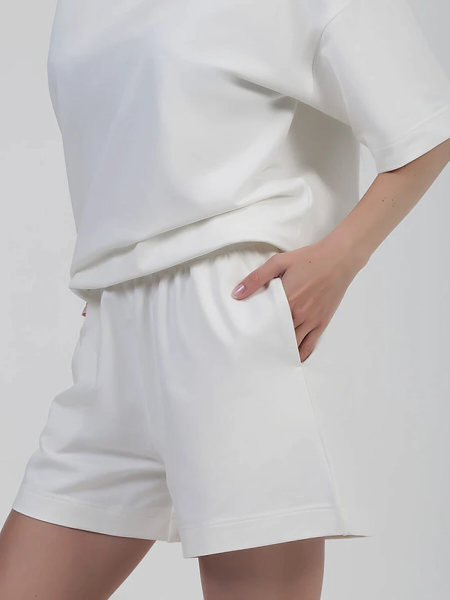 Костюм спортивный (футболка+шорты) женские всесезонные SP0422-09 | 5