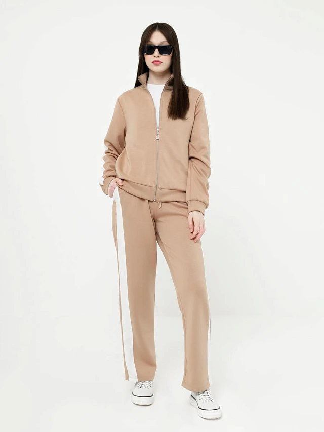 Комплект (толстовка+брюки) женские демисезонные KA17552-08 | 1