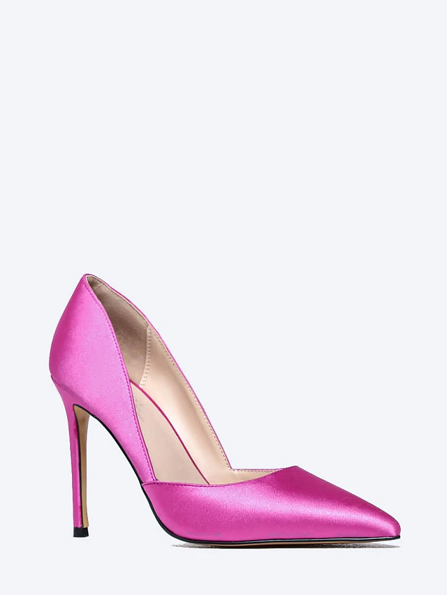 Туфли женские всесезонные, цвет фуксия, текстиль 6550052 | 1