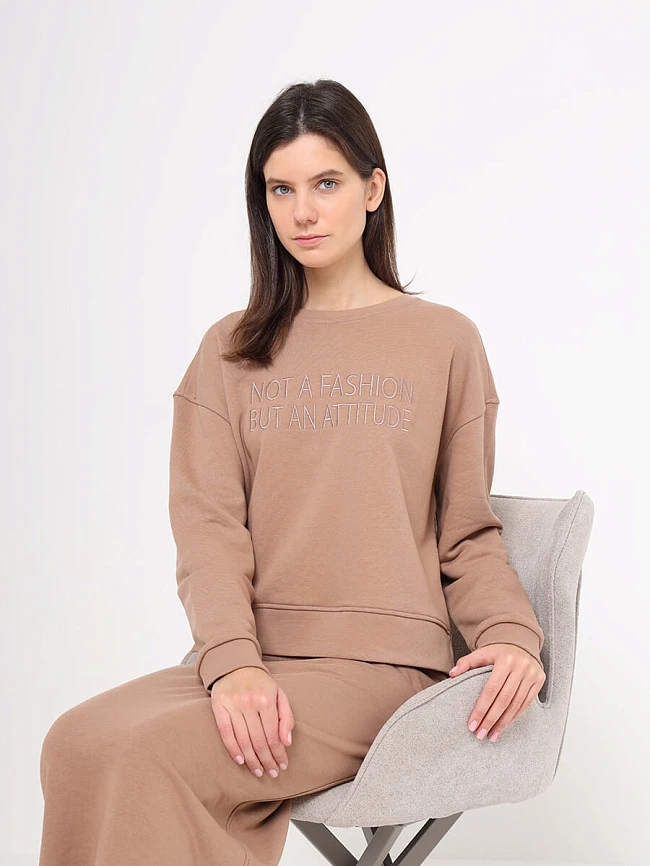 Свитшот женские осень-зима EF12-0013-34 | 7