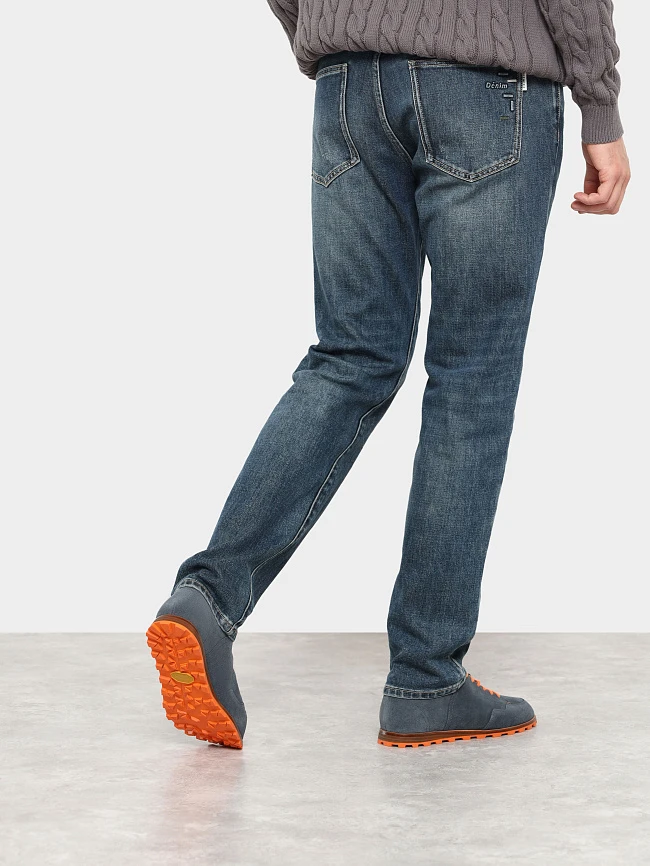 Кеды мужские демисезонные, цвет синий, натуральный спилок M1781864 | 7