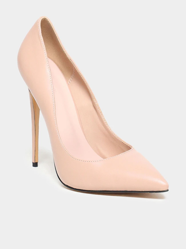 Туфли женские всесезонные, цвет бежевый, искусственная кожа 6550544 | 2