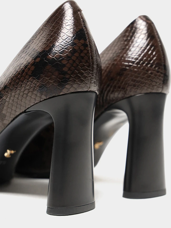 Туфли женские всесезонные, цвет коричневый, натуральная кожа 1494702 | 6