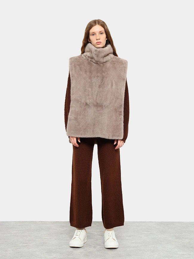 Манишка (накидка) женские демисезон; зима; MG01-08 | 7