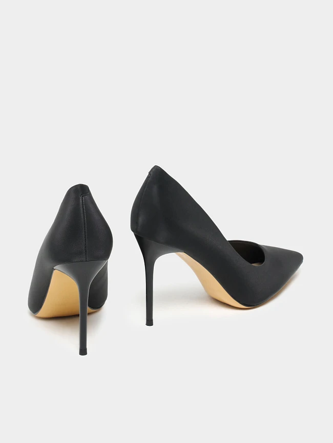 Туфли женские всесезонные, цвет черный, искусственная кожа 7210037 | 4