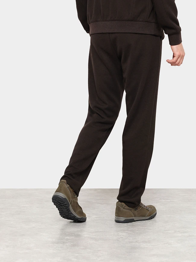 Кеды мужские демисезонные, цвет хаки, натуральный нубук M969007 | 8