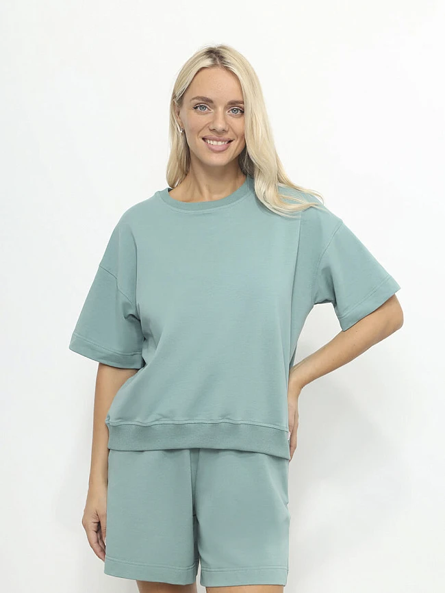 Костюм спортивный (футболка+шорты) женские всесезонные SP888-3 | 5