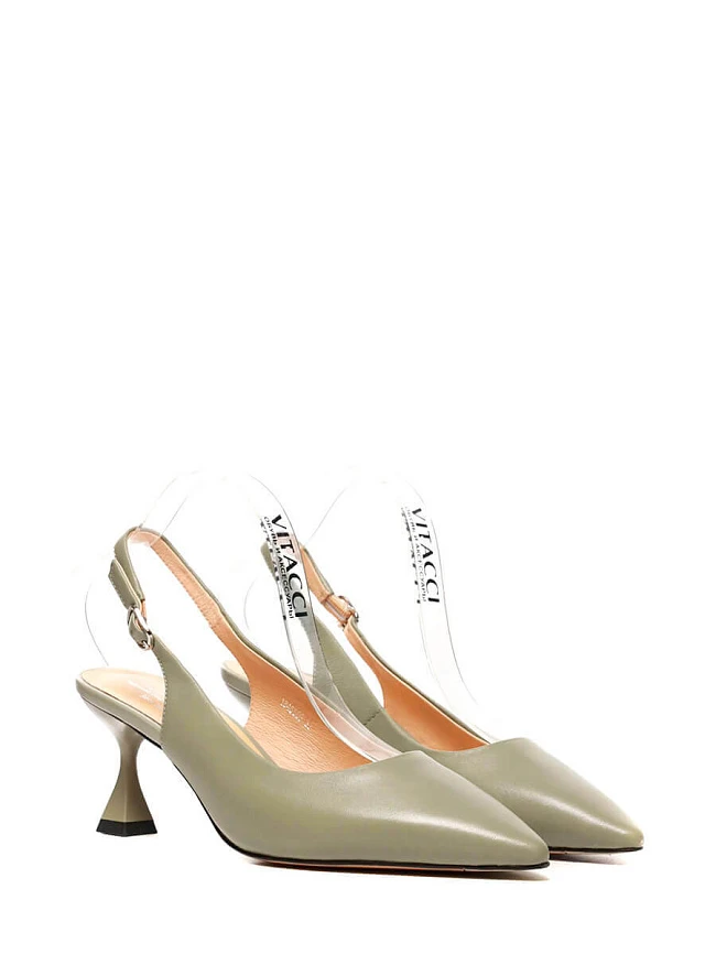 Босоножки 1845509 женские цвет салатовый, натуральная кожа 1845509         | 8