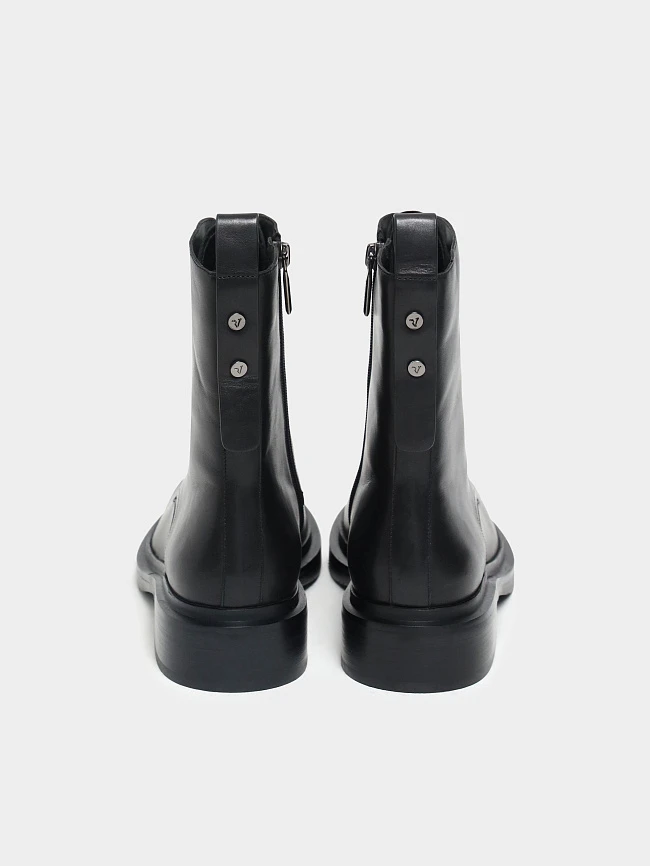 Ботинки женские демисезонные, цвет черный, натуральная кожа 1820413 | 6