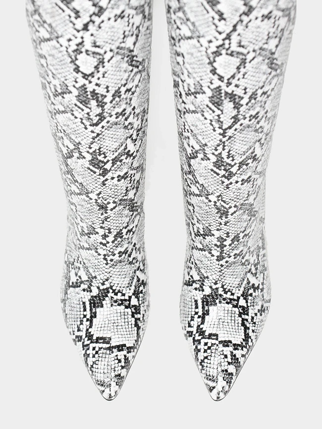 Сапоги женские демисезонные, цвет мультиколор, искусственная кожа 6550439 | 5