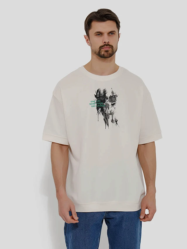 Футболка спортивная мужская всесезонные TOM88105-09 | 1