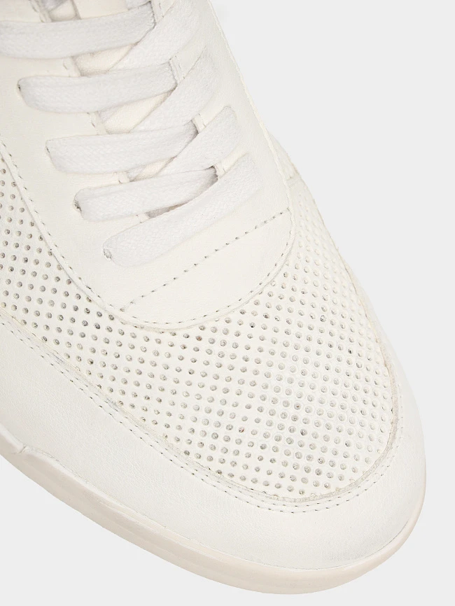 Кроссовки мужские летние, цвет белый, натуральная кожа M1782763 | 5