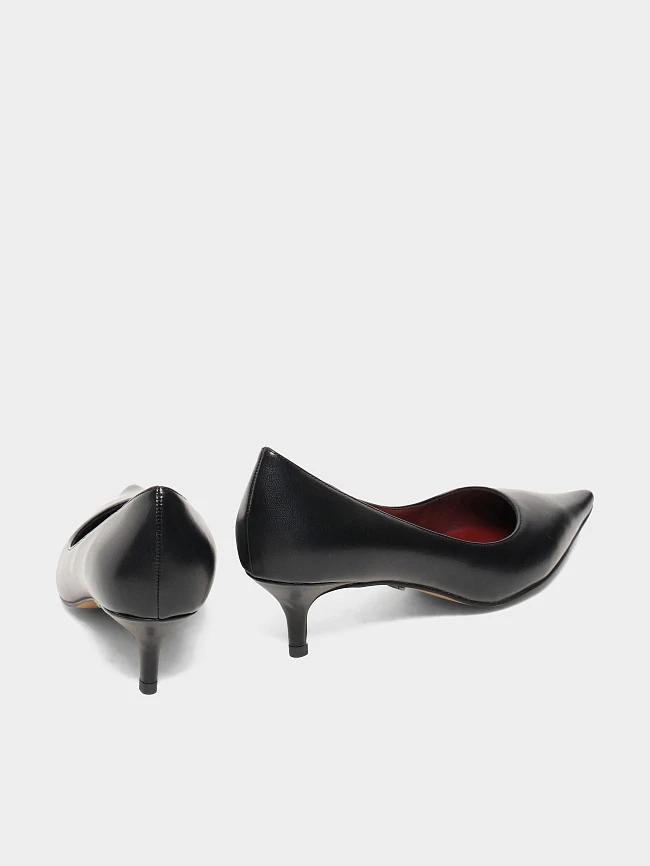 Туфли женские всесезонные, цвет черный, искусственная кожа 6550340 | 4