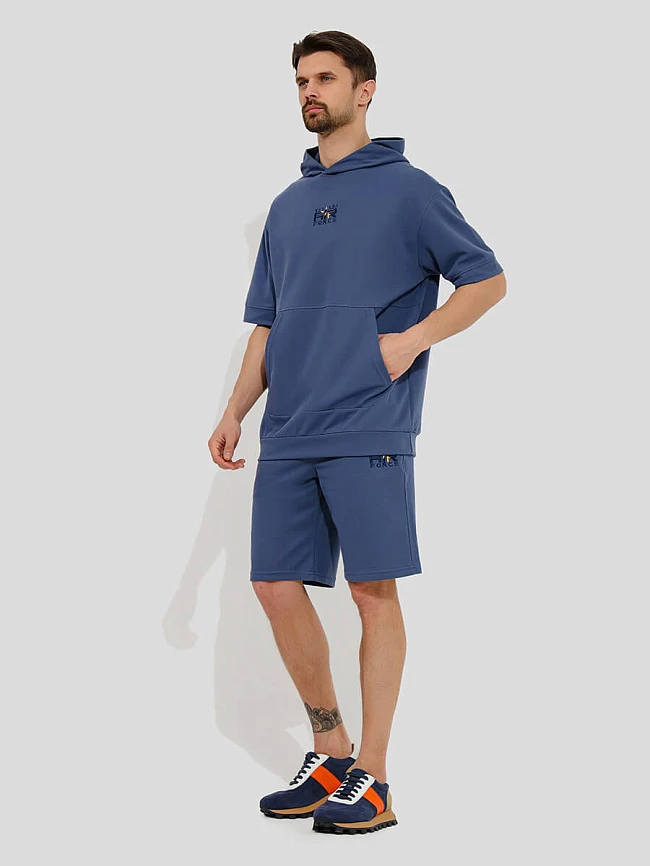 Комплект спортивный (футболка+шорты) мужские всесезонные TOM85166-07 | 2