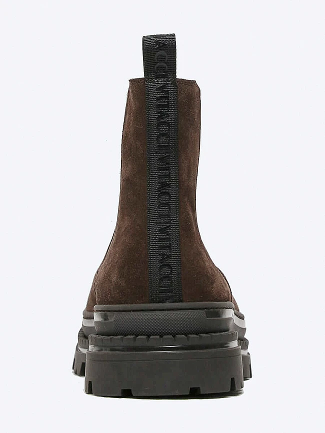 Ботинки мужские демисезонные, цвет коричневый, натуральный спилок M253866 | 5
