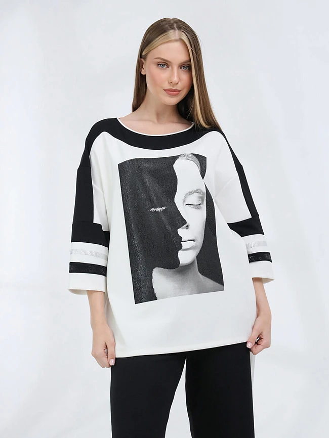 Комплект (джемпер+брюки) женские всесезонные MI3200-02 | 6