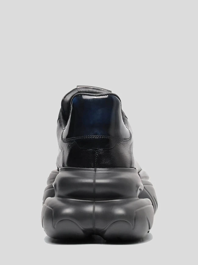 Кроссовки мужские демисезонные, цвет черный, натуральная кожа M1781489 | 1