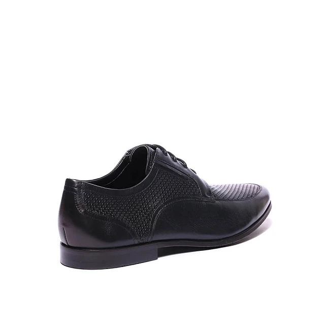 Полуботинки M102507 мужские цвет синий, натуральная кожа M102507         | 3