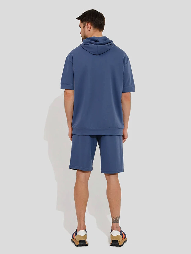 Комплект спортивный (футболка+шорты) мужские всесезонные TOM85166-07 | 3