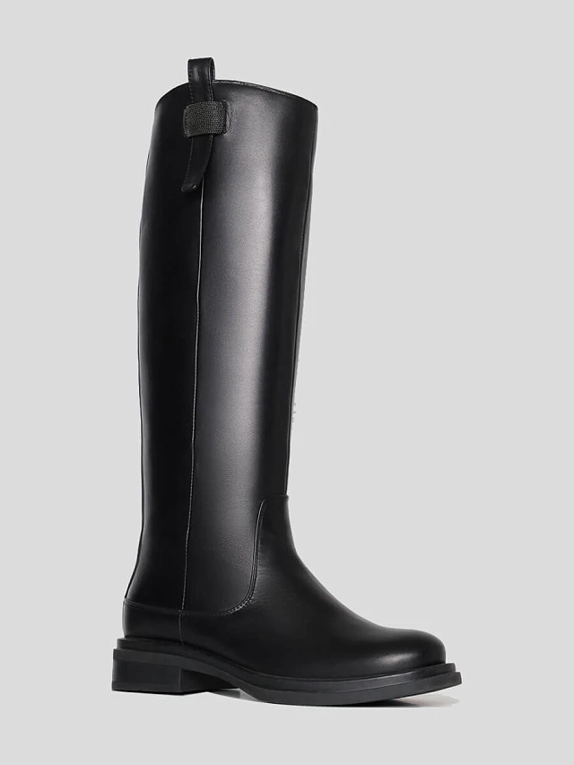 Сапоги 1847984M женские цвет черный, натуральная кожа 1847984M | 1