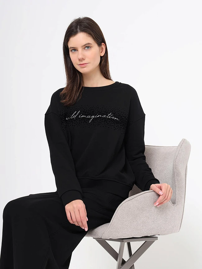 Свитшот женские осень-зима EF12-0008-01 | 7