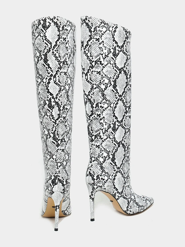 Сапоги женские демисезонные, цвет мультиколор, искусственная кожа 6550439 | 4