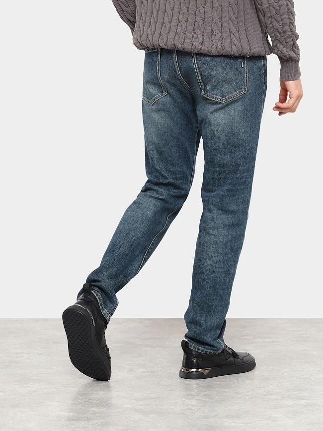 Кеды мужские демисезонные, цвет черный, натуральная кожа M1781512 | 8