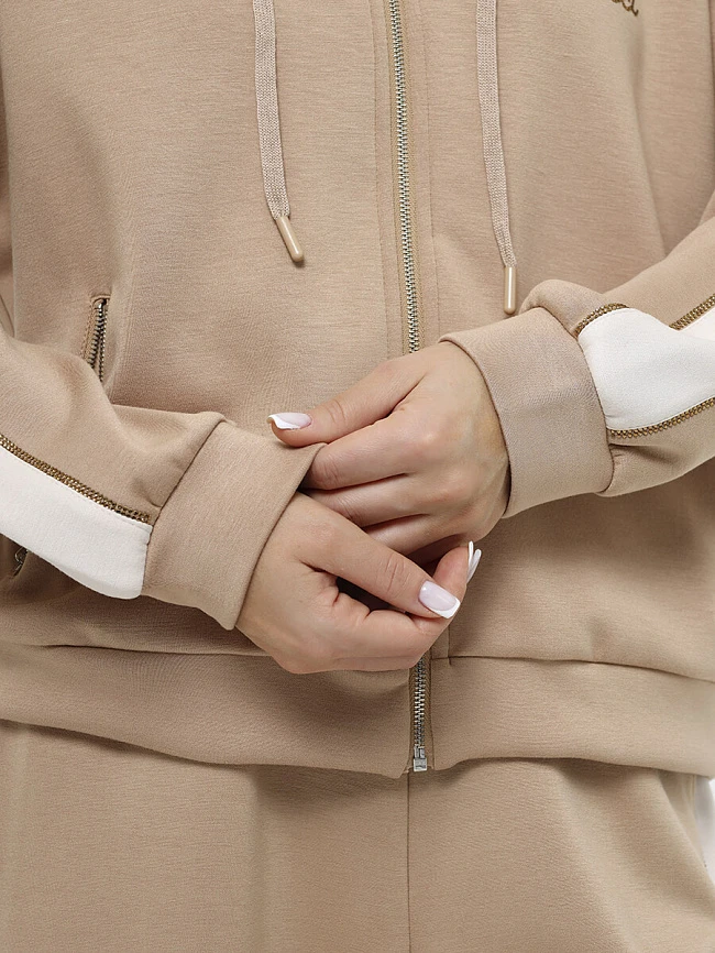 Комплект (толстовка+брюки) женские демисезонные KA17554-08 | 10