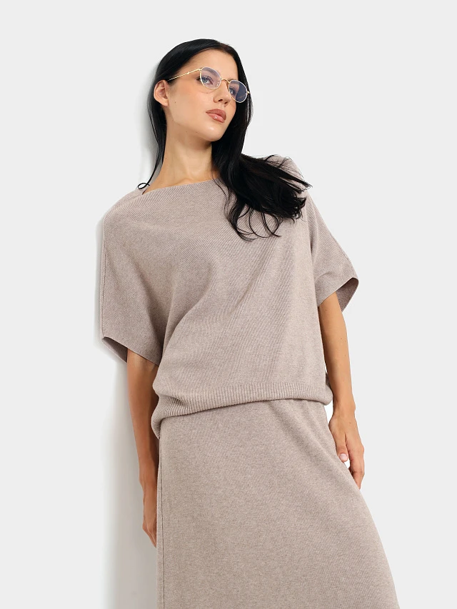 Комплект (джемпер+юбка) женские демисезон; зима; YAN012-08 | 1