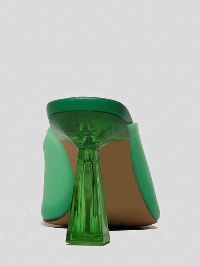 Сабо женские летние, цвет бирюзовый, силикон 1398003 | 5