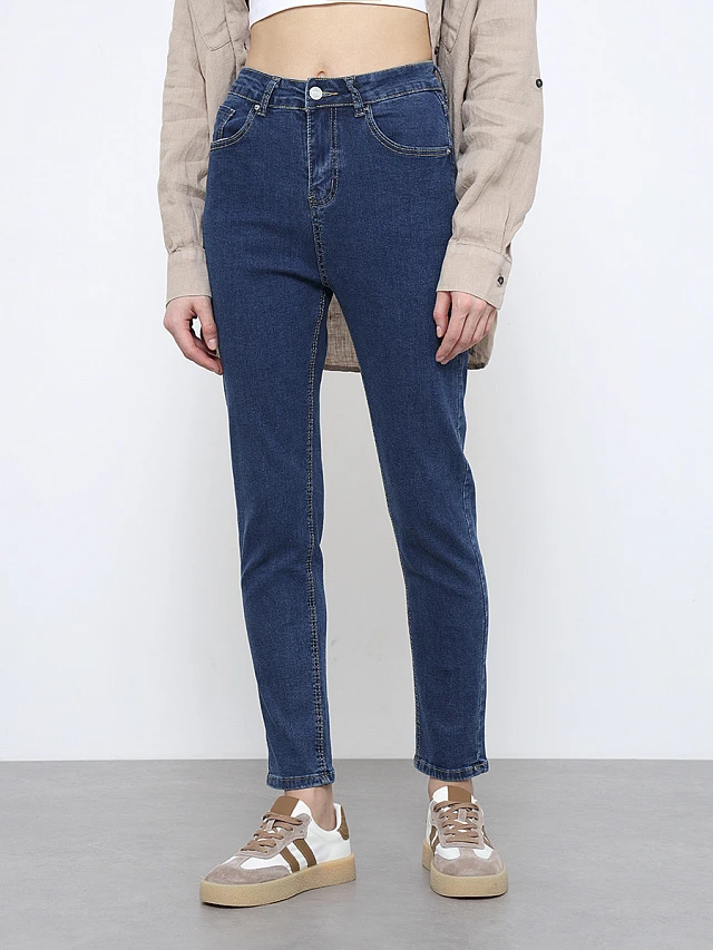 Джинсы женские всесезонные JE391-2 | 1