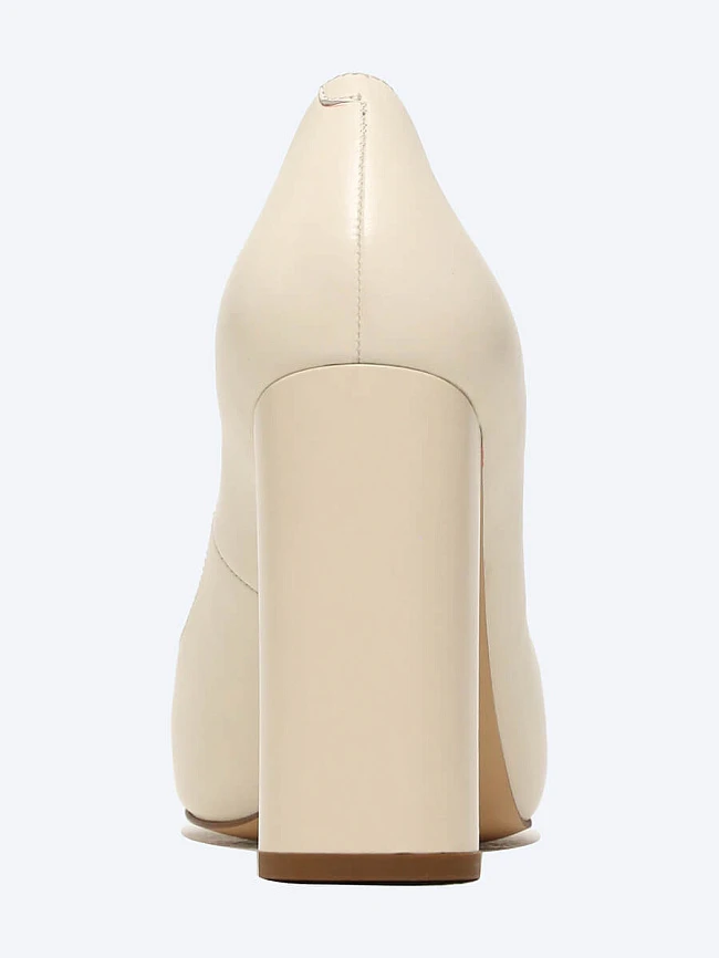 Туфли женские всесезонные, цвет молочный, натуральная кожа 1493750 | 5