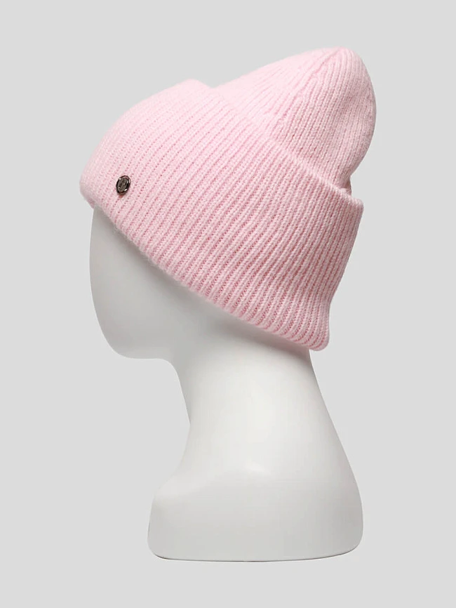 Шапки FG0066-14 женские цвет розовый, 52% ангора, 30% акрил, 18% шерсть FG0066-14       | 2