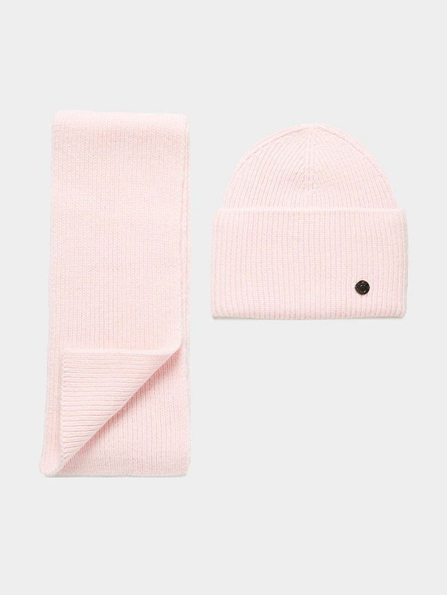 Шапка+шарф женски FG0050-14P | 2