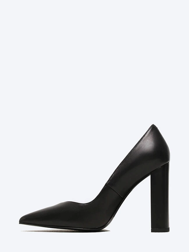 Туфли женские всесезонные, цвет черный, натуральная кожа 1493749 | 3