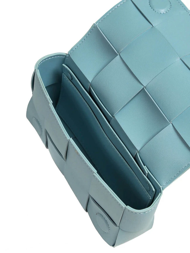 Сумки BD1005 женскии цвет голубой, искусственная кожа BD1005          | 6