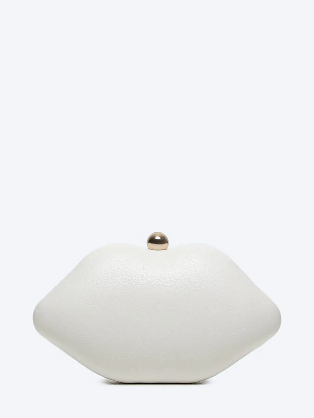 Клатчи C1107-02P женские цвет белый, искусственная кожа C1107-02P | 1