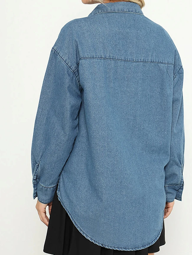 Рубашка джинсовая женская всесезонные JE265-3 | 6