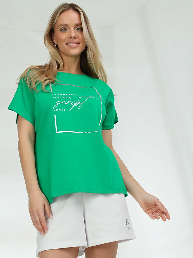 Футболка женская всесезонные TSWV922-06 | 2